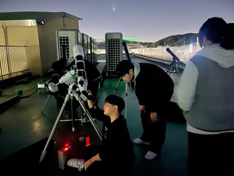 천체관측반(코스모스) 야간 천체 관측 행사